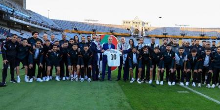 منتخب فلسطين يخسر من كتالونيا في مباراة ودية