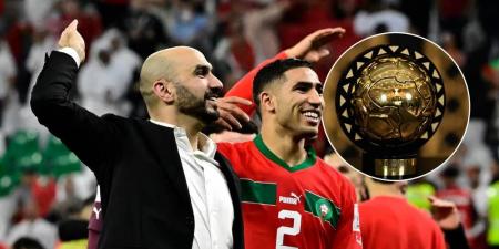 الركراكي: "لا يوجد سبب يجعل حكيمي لا يفوز بالكرة الذهبية لكننا تعلمنا من الماضي أن المفاجآت واردة!"