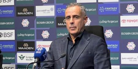 غوميز: كنا نستحق نقطة على أقل تقدير أمام الهلال