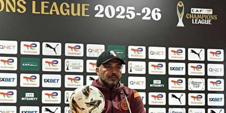 الشعباني: "الحمد لله حققنا الانتصار وهدفنا الوصول إلى أبعد نقطة في دوري أبطال أفريقيا"