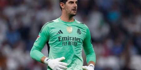 ريال مدريد يعلن إصابة كورتوا قبل مواجهة أولمبياكوس بدوري الأبطال