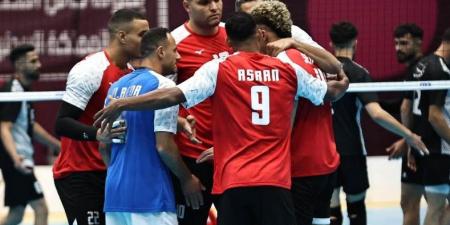 مصر تفوز على فلسطين في افتتاح مشوارها بكأس التحدي العربي للطائرة