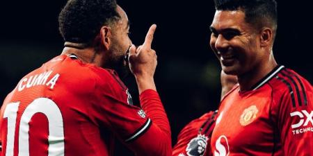 مانشستر يونايتد يعلن تشكيلته لمواجهة كريستال بالاس.. ثلاثي هجومي