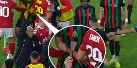 كاف يُحيل أحداث مباراة الأهلي والجيش الملكي المغربي في دوري أبطال إفريقيا للتحقيق