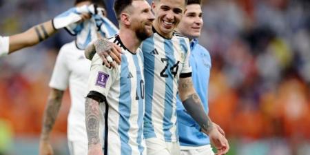 إنزو فرنانديز: اللعب بجوار ميسي حلم تحقّق.. ونسعى للدفاع عن لقب المونديال