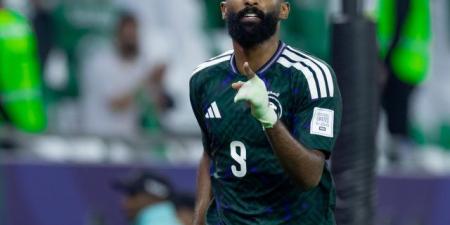 البريكان يسجل رقما مميزا مع السعودية