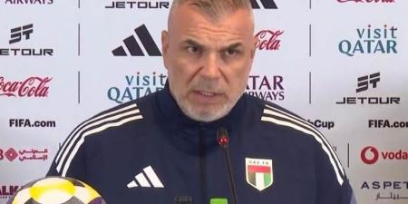 مدرب الإمارات قبل مواجهة مصر: ننافس أحد أفضل منتخبات البطولة ونتحدى ضغط المباريات