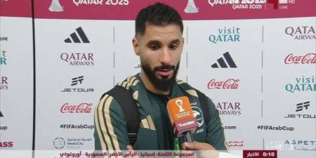 الشهري: الانتصار أهم من مشاركتي أساسيًا