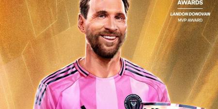 ميسي أفضل لاعب في الدوري الأمريكي بعد موسم تاريخي مع إنتر ميامي