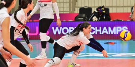 الزمالك يفتتح مشواره في كأس العالم لأندية الطائرة للسيدات أمام دينتيل برايا البرازيلي اليوم