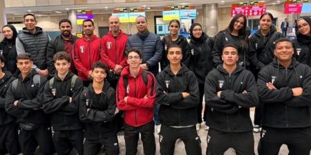 الفوج الأول للبعثة المصرية يغادر إلى أنجولا للمشاركة في دورة الألعاب الإفريقية للشباب