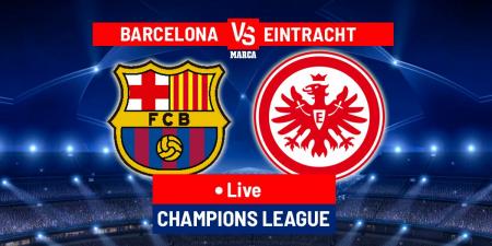 Barcelona vs Eintracht Frankfurt LIVE: Possible line-ups and latest updates - Champions League 25/26