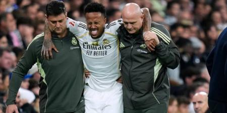 البرازيلي ميليتاو يغيب عن ريال مدريد لمدة 4 أشهر!