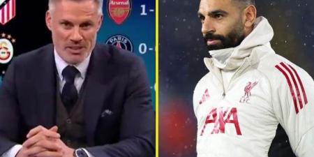 جيمي كاراجر يعتذر لمحمد صلاح على الهواء: آسف تسببت في إزعاج