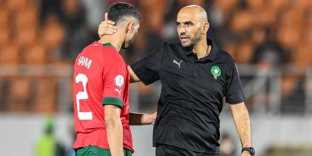 الركراكي عن حكيمي: "منذ إصابته وهدفه هو لعب كأس أفريقيا وقرار مشاركته أمام جزر القمر سنتخذه في آخر لحظة"