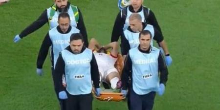 ارتبط اسمه بالأهلي.. إصابة خطيرة لـ يزن النعيمات في مواجهة الأردن والعراق