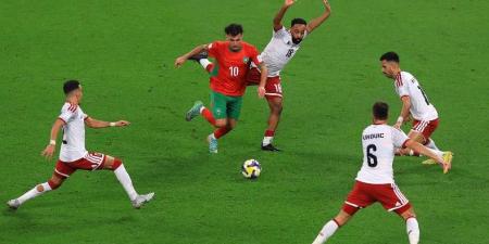 المغرب يفوز على الإمارات بثلاثية ويتأهل لنهائي كأس العرب