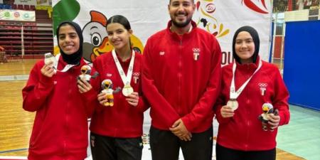 ارتفاع حصيلة البعثة المصرية بدورة الألعاب الأفريقية للشباب إلى 52 ميدالية