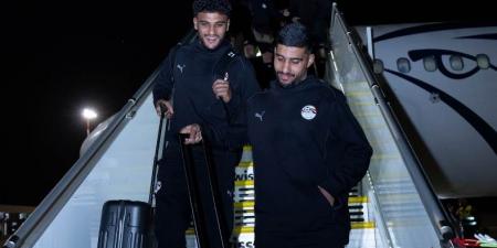 لقطات وصول بعثة منتخب مصر إلى المغرب للمشاركة في أمم إفريقيا