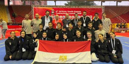 مصر تنهي مشاركتها في دورة الألعاب الأفريقية للشباب بحصد 76 ميدالية