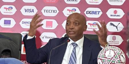 موتسيبي: "فخور بالملاعب والبنية التحتية في المغرب وواثق بأن الحكام سيكونون بمستوى عالمي في 'الكان'"