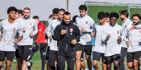 أفشة يشارك في تدريبات الأهلي قبل مواجهة غزل المحلة بكأس عاصمة مصر