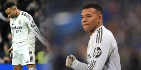 مبابي يحتفل على طريقة رونالدو بعد معادلة رقمه القياسي في فوز ريال مدريد على إشبيلية