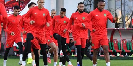 المنتخب المغربي يبدأ تحضيراته لمواجهة زامبيا بحصة تدريبية صباحية