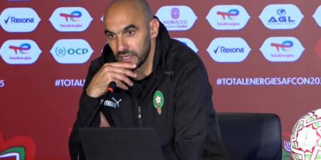 الركراكي: "مَاخصنَاش يصْحابنَا صافِي وصْلنَا مزَال خاصْنا نْخدمُو"