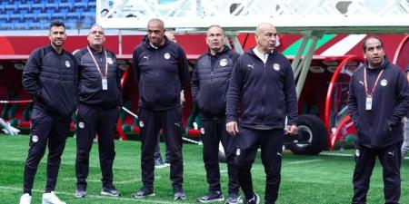 منتخب مصر يتفقد أرضية استاد الملعب الكبير قبل مواجهة السنغال