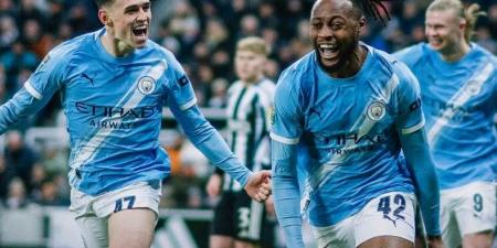 مانشستر سيتي يفوز على نيوكاسل في كأس الرابطة الإنجليزية
