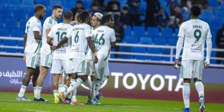 الأهلي يعبر عقبة الخلود ويقفز لوصافة دوري روش