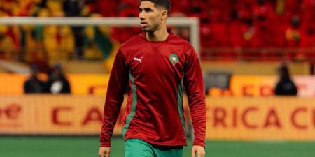 حكيمي: "لم ندخر أي جهد في الملعب لكن للأسف لم نحقق اللقب وسنواصل العمل لإسعاد الجمهور المغربي"