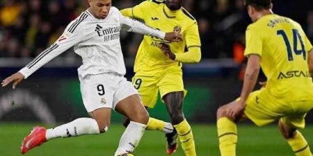 موعد مباراة ريال مدريد ضد فياريال في الدوري الإسباني