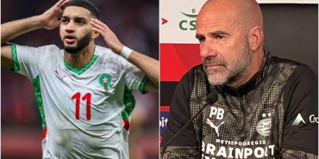 مدرب آيندهوفن: "أتفهم أن الصيباري يشعر بخيبة أمل بعد إهدار فرصة التتويج بالكان لكن هذه التجربة ستجعله لاعبا أفضل"