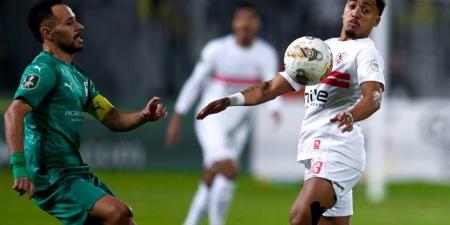 التعادل السلبي يسيطر على مباراة الزمالك والمصري بالكونفدرالية الإفريقية
