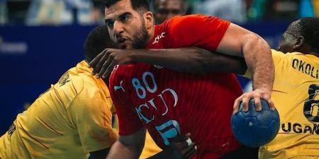 استراحة .. مصر 20 - 10 الجزائر بطولة أمم إفريقيا لكرة اليد (الدور الرئيسي)