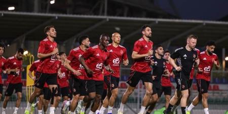 دوري أبطال إفريقيا| مران الأهلي مفتوح غدًا لمدة 15 دقيقة أمام وسائل الإعلام