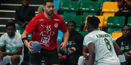 استراحة .. مصر 17 - 10 تونس في نهائي أمم أفريقيا لكرة اليد