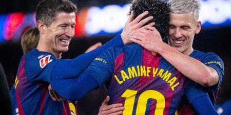 يامال وراشفورد يقودان تشكيل برشلونة أمام ريال مايوركا في الدوري الإسباني