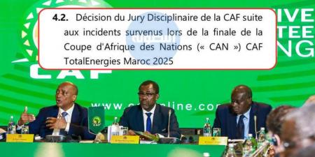 إنفراد/ "البطولة" تنشر بالوثائق جدول اجتماع "الكاف" غدا ومناقشته لموضوع عقوبات نهائي "الكان"