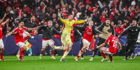 حارس بنفيكا: "شاهدت هدفي في شباك ريال مدريد 1000 مرة.. لا أصدق أن هذا حدث فعلا"