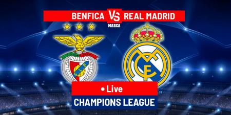Benfica vs Real Madrid LIVE: Latest updates - UCL 25/26