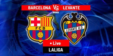 Barcelona vs Levante LIVE: Latest Updates - LaLiga 25/26