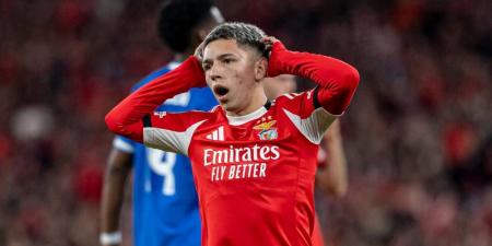 رغم إيقاقه مؤقتًا.. بريستياني يسافر مع رفاقه إلى مدريد وبنفيكا يستأنف ضد العقوبة