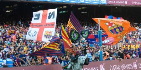 برشلونة يقرر إعادة "مدرج التشجيع" إلى "كامب نو" ضد أتلتيكو مدريد