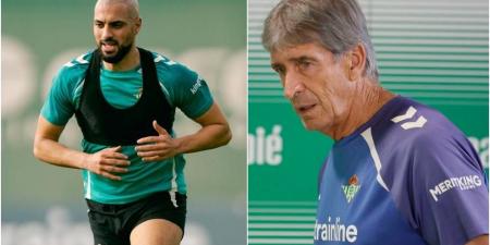 بيليغريني: "أمرابط يواصل التعافي ومن الصعب عودته قبل فترة التوقف الدولي"