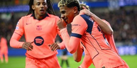 برشلونة يتعادل مع مضيفه نيوكاسل (1-1) عبر ركلة جزاء في الوقت القاتل