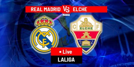 Real Madrid vs Elche LIVE: Latest Updates - LaLiga EA Sports 25/26