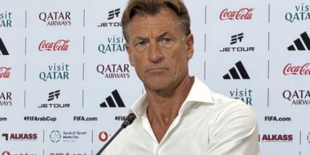 رينارد يكشف سبب الهزيمة أمام الأردن